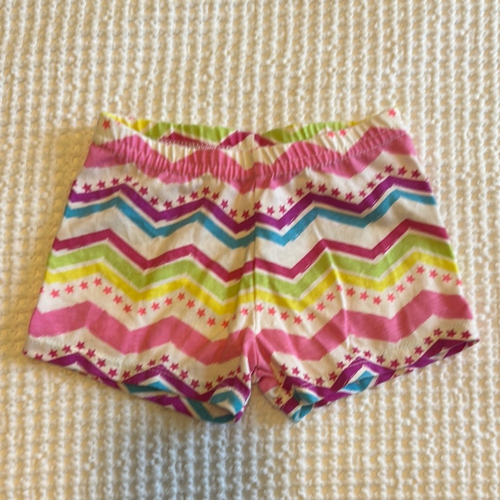 Colorful Chevron Kids Shorts